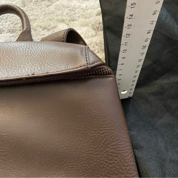 MATT&NAT Structured Backpack in Espresso Brown - Picture 6 of 7